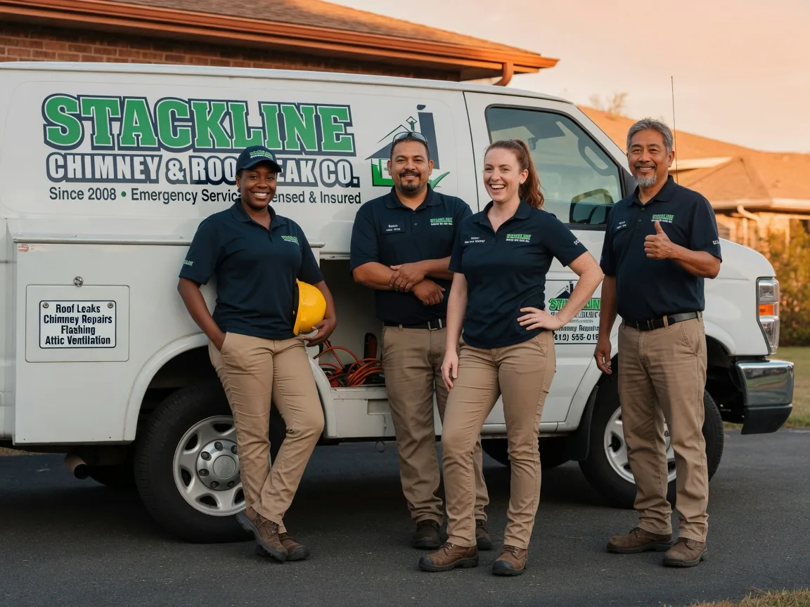 Chimney flashing repair company in Fairfield, OH